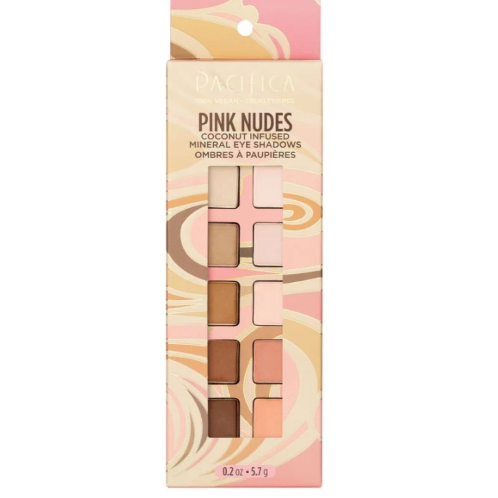 🆕 Pacifica Pink Nudes Mineral Eye Shadows